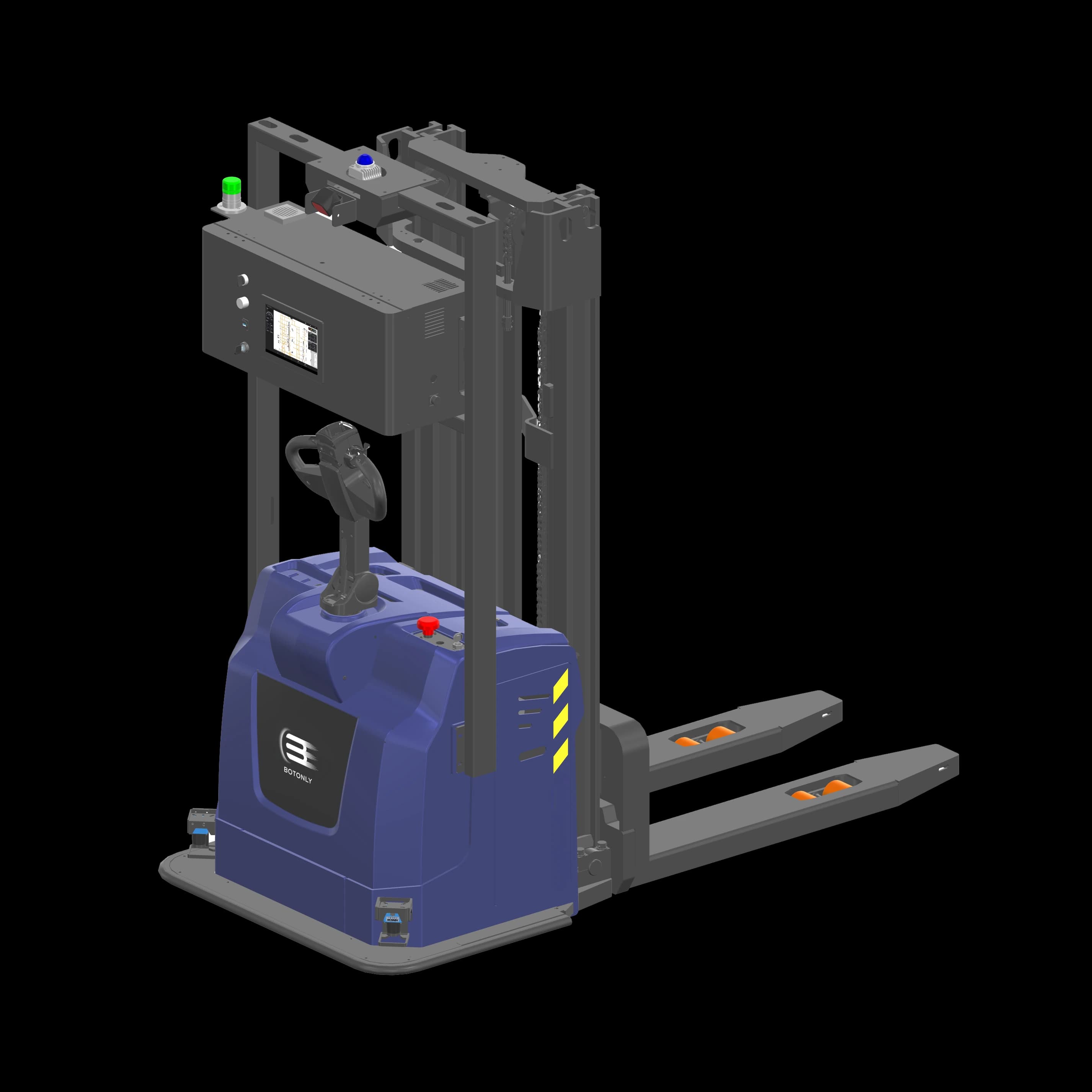 BotOnly STC-PS-107 autonomous pallet stacker