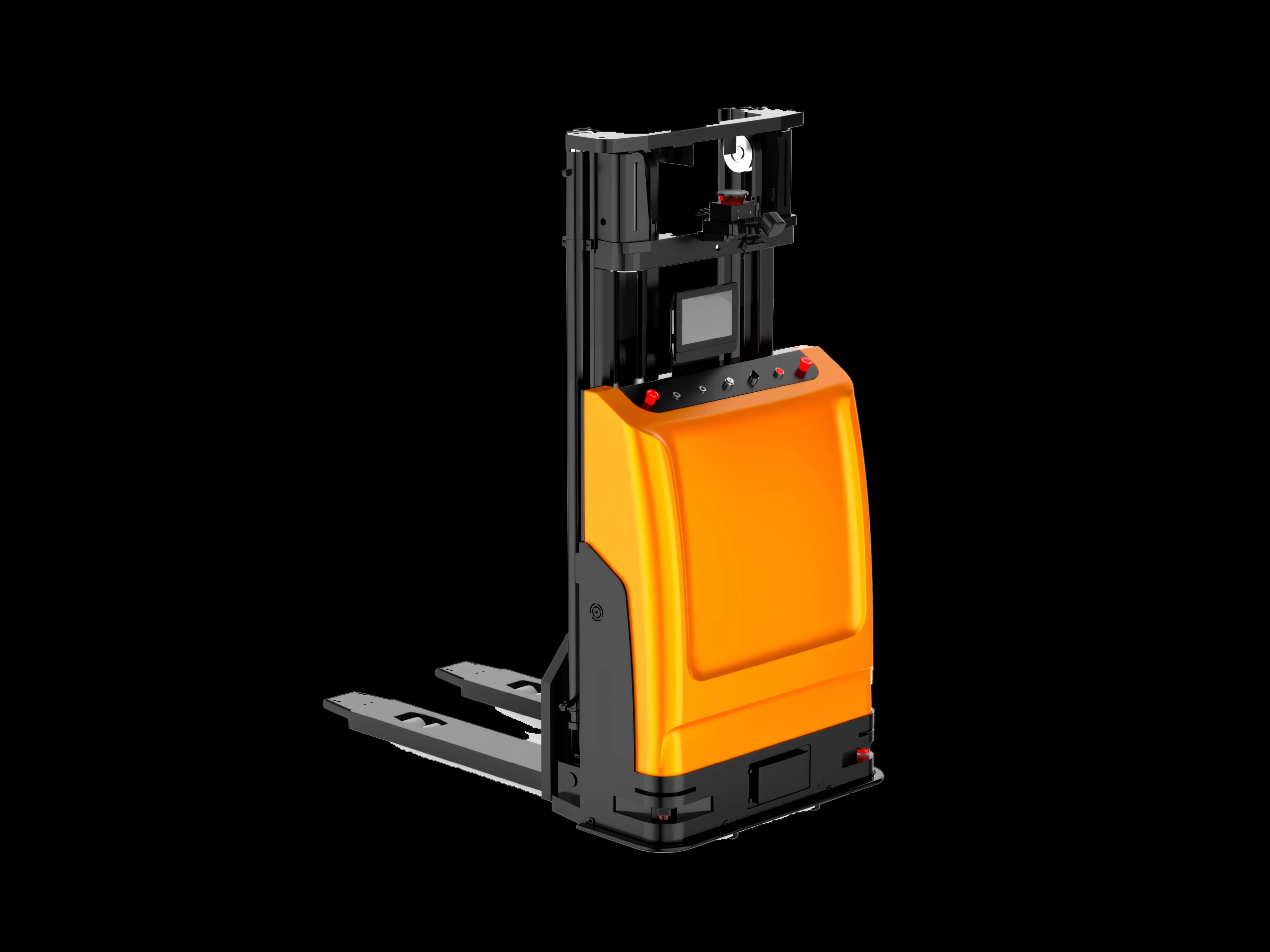 Autonomous pallet stacker